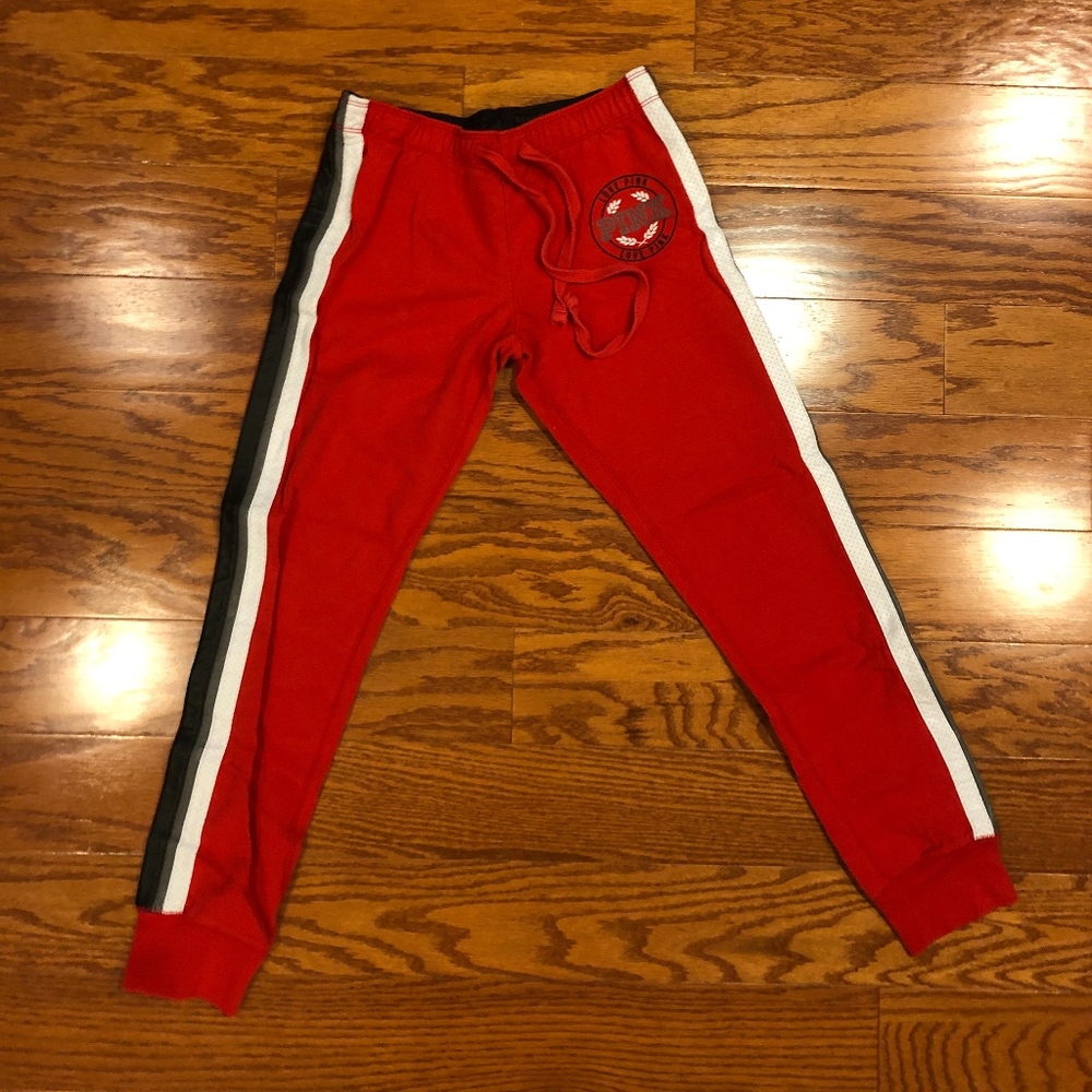 PINK by Victoria's Secret Red Joggers